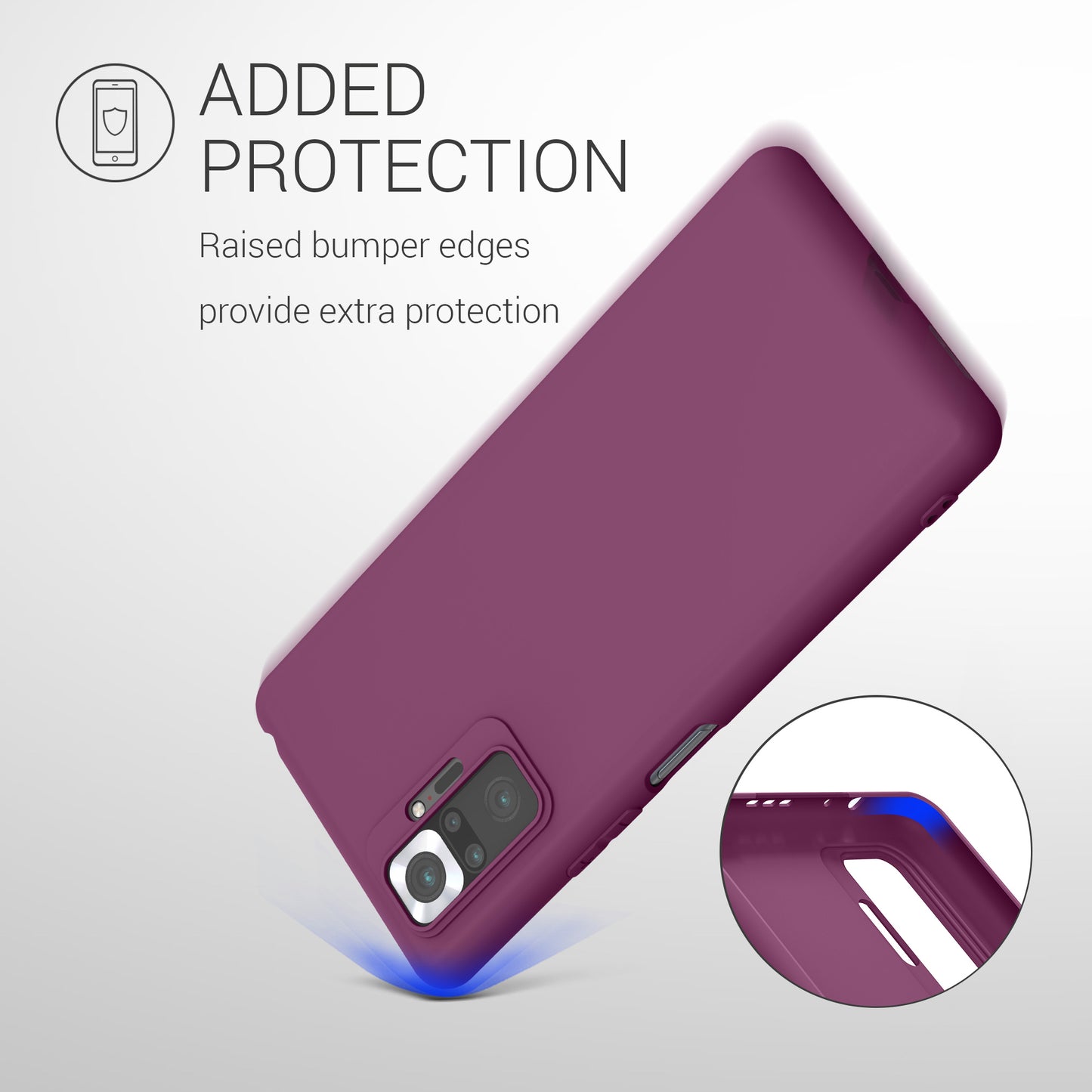 Xiaomi Redmi Note 10 Pro Phone Case Matt Silicone