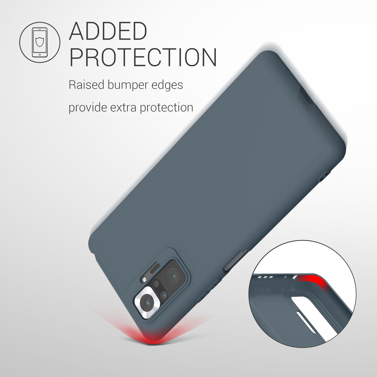 Xiaomi Redmi Note 10 Pro Phone Case Matt Silicone