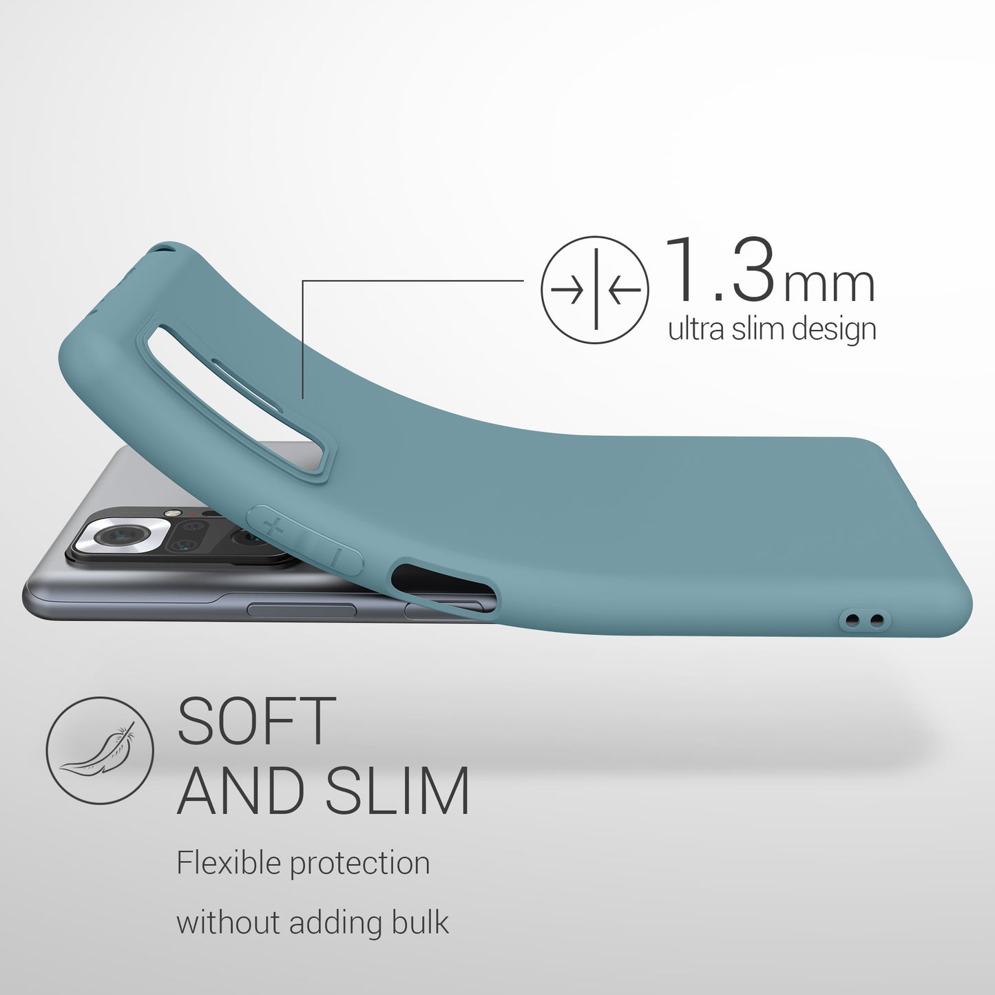 Xiaomi Redmi Note 10 Pro Phone Case Matt Silicone
