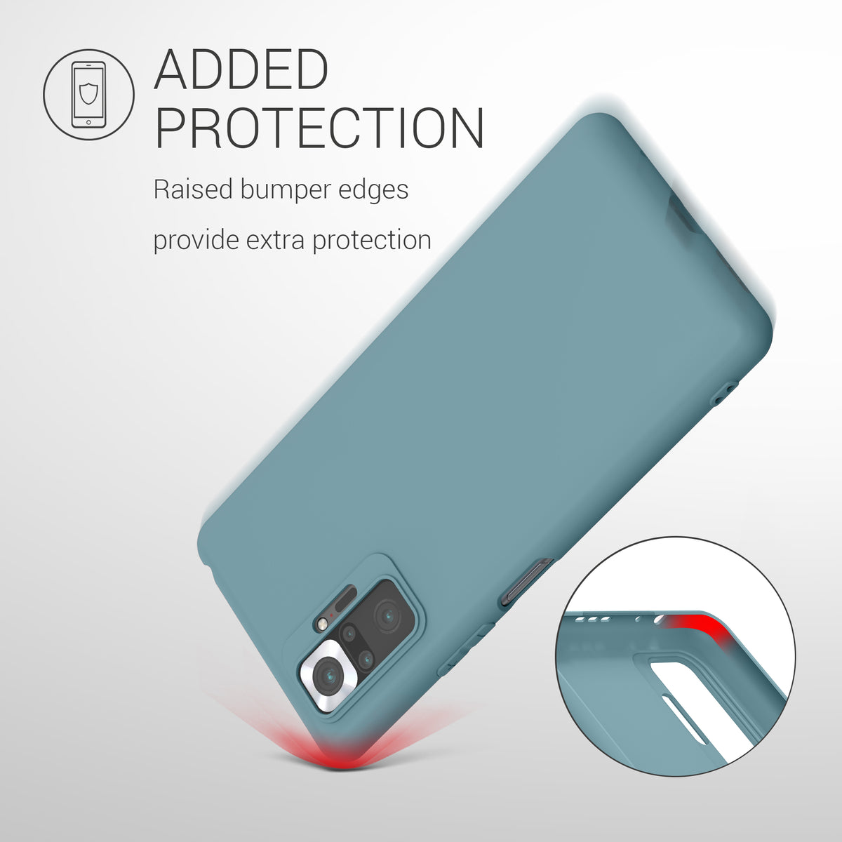 Xiaomi Redmi Note 10 Pro Phone Case Matt Silicone
