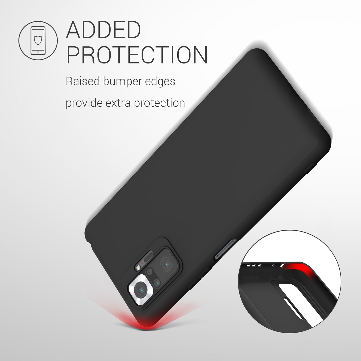 Xiaomi Redmi Note 10 Pro Phone Case Matt Silicone