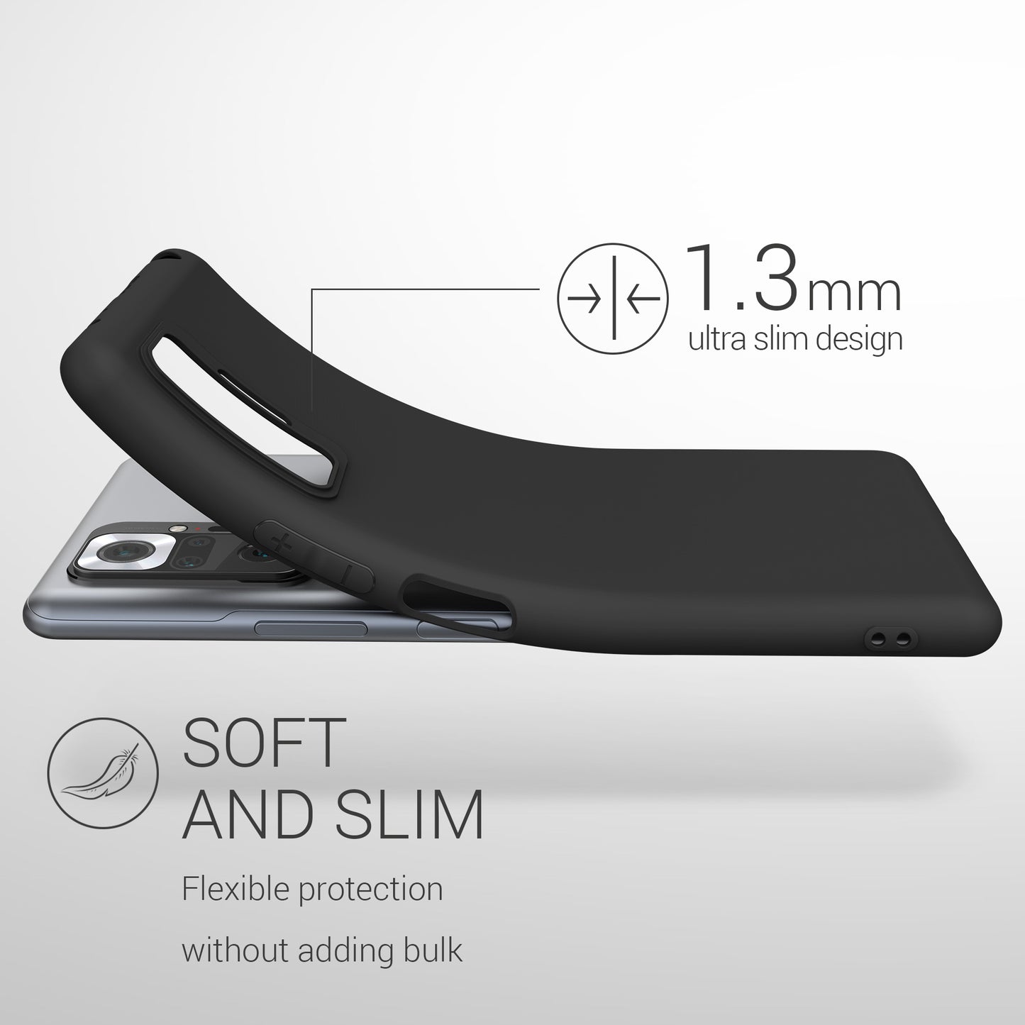 Xiaomi Redmi Note 10 Pro Phone Case Matt Silicone