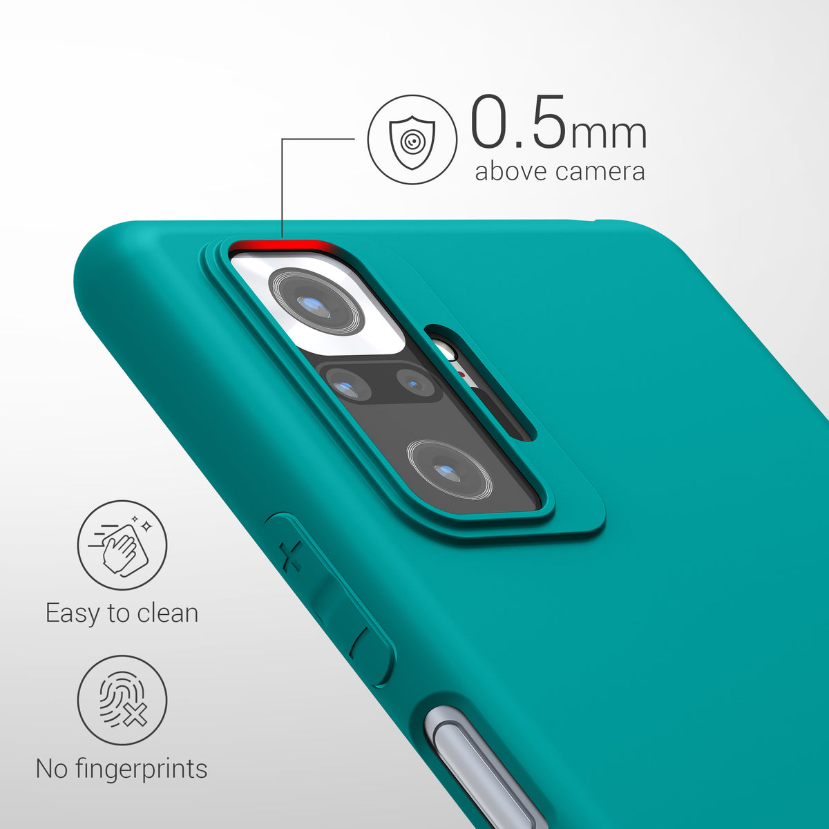 Xiaomi Redmi Note 10 Pro Phone Case Matt Silicone