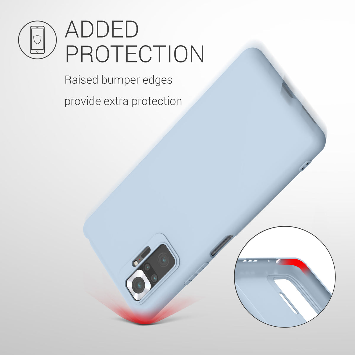 Xiaomi Redmi Note 10 Pro Phone Case Matt Silicone