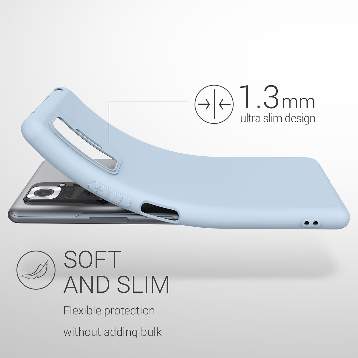 Xiaomi Redmi Note 10 Pro Phone Case Matt Silicone
