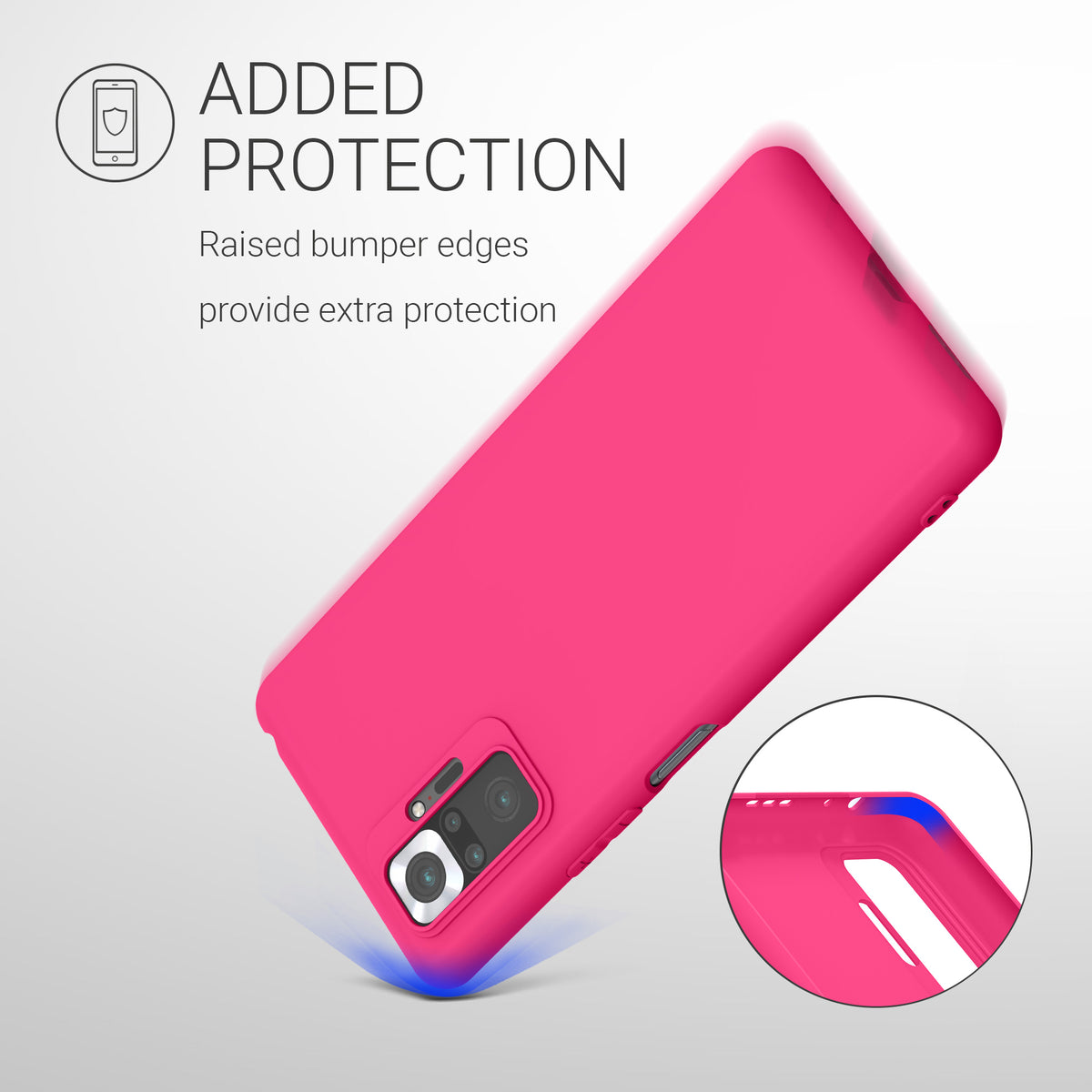 Xiaomi Redmi Note 10 Pro Phone Case Matt Silicone