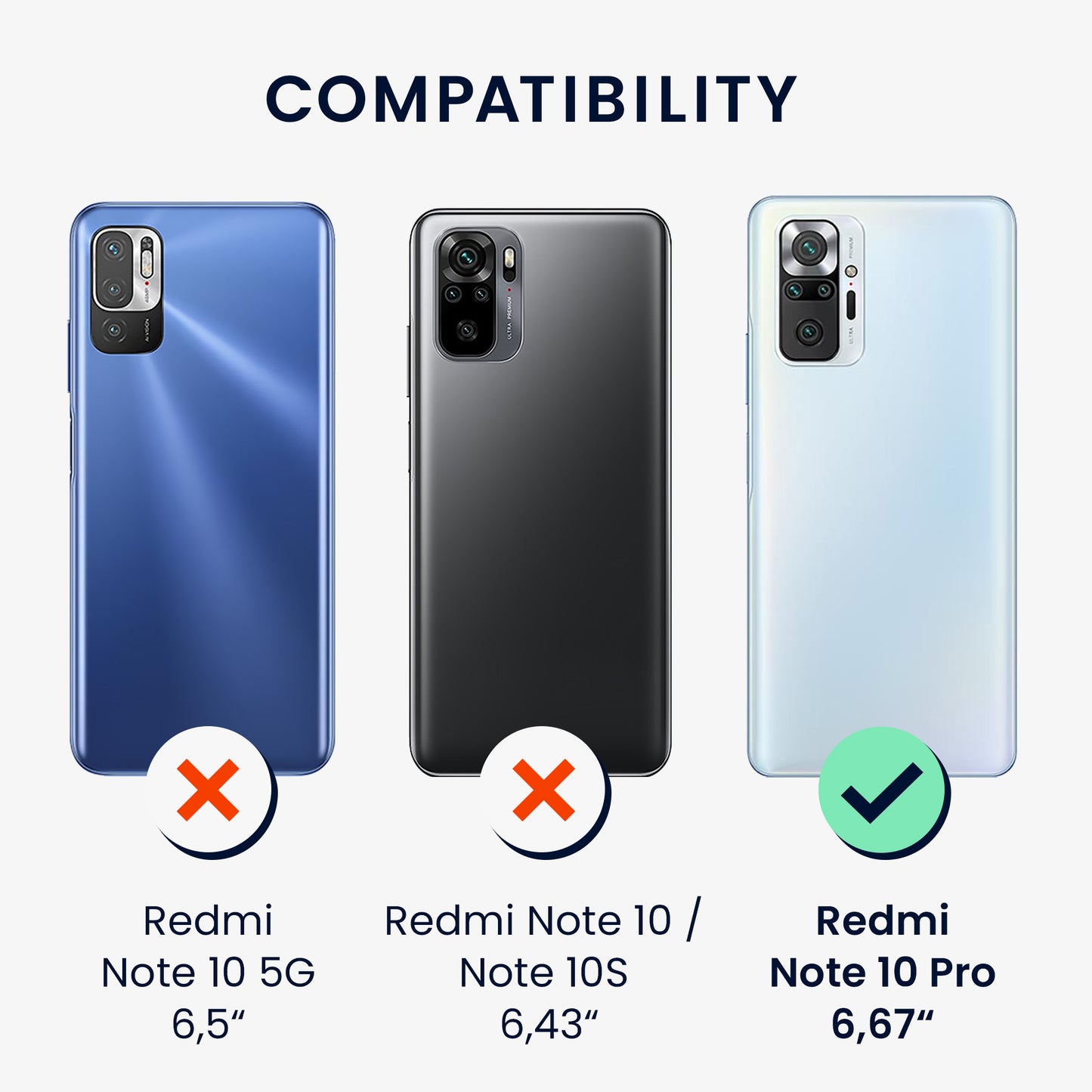 Xiaomi Redmi Note 10 Pro Metallic Phone Case