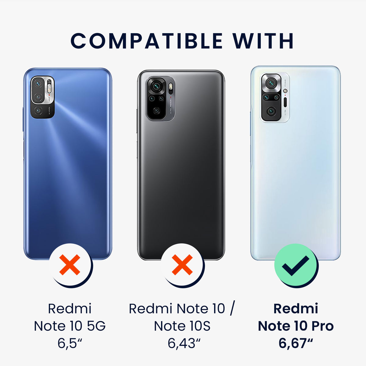 Xiaomi Redmi Note 10 Pro Metallic Phone Case