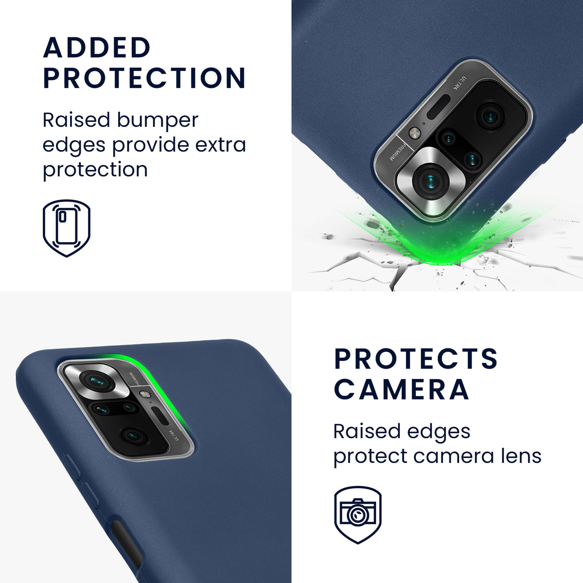 Xiaomi Redmi Note 10 Pro Metallic Phone Case