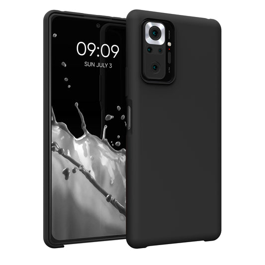 kwmobile Phone Case for Xiaomi Redmi Note 10 Pro - Silicone Case - Wireless Charging - Protective Cover