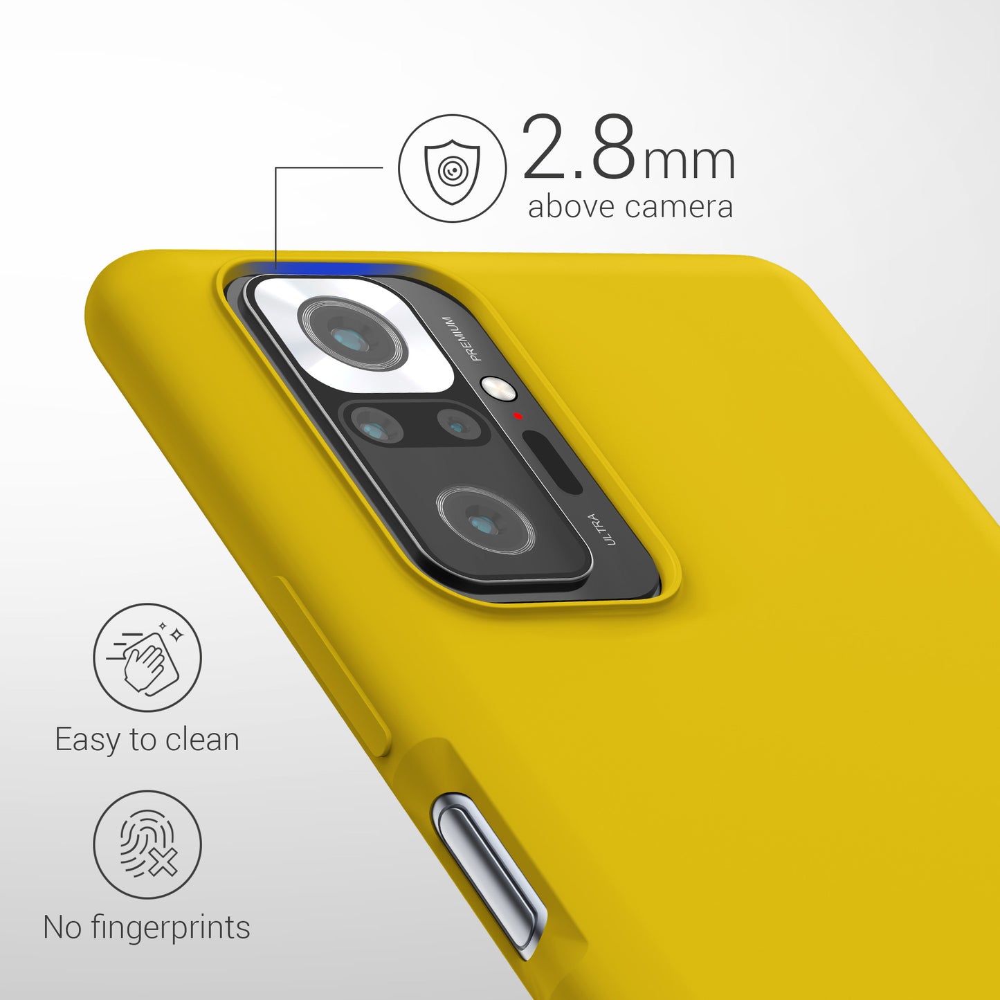 Xiaomi Redmi Note 10 Pro Silicone Phone Case Matt