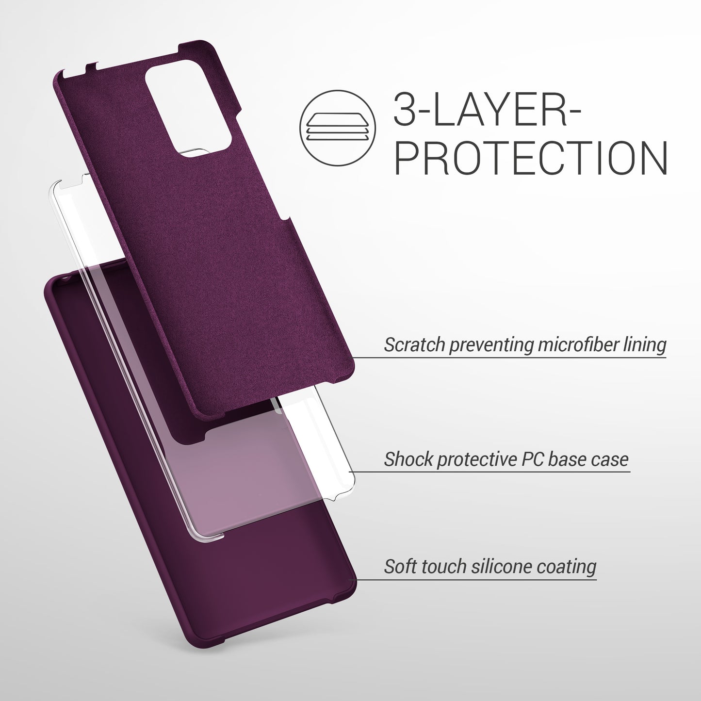 Xiaomi Redmi Note 10 Pro Silicone Phone Case Matt