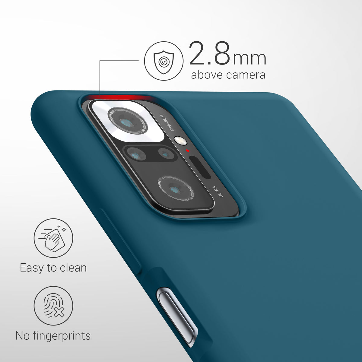 Xiaomi Redmi Note 10 Pro Silicone Phone Case Matt