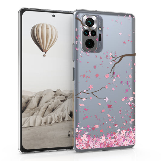 kwmobile Case Compatible with Xiaomi Redmi Note 10 Pro - Transparent Silicone Case