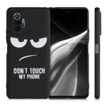 Xiaomi Redmi Note 10 Pro Silicone Phone Case Don't Touch My Phone