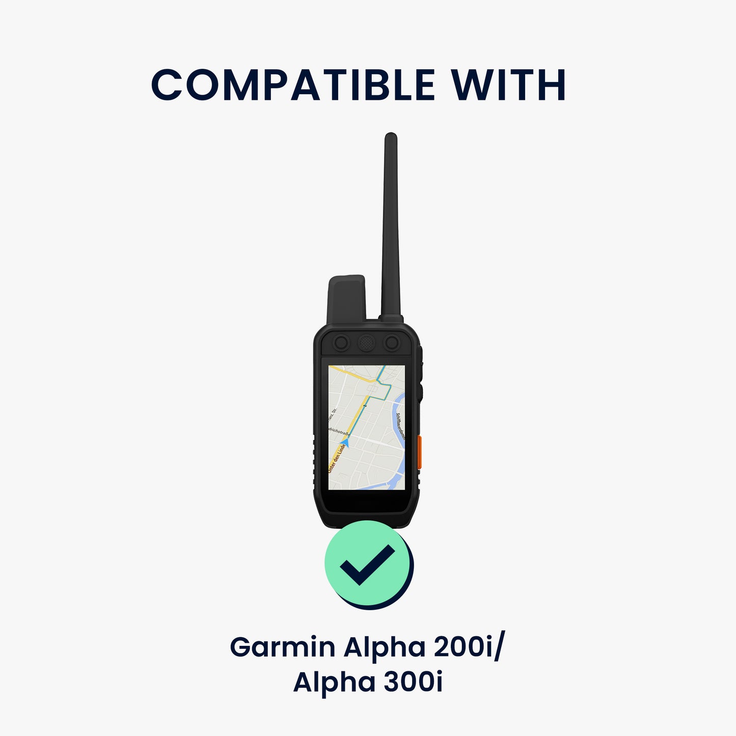 kwmobile Case compatible with Garmin Alpha 200i / Alpha 300i - Protective Cover for GPS Handheld Device