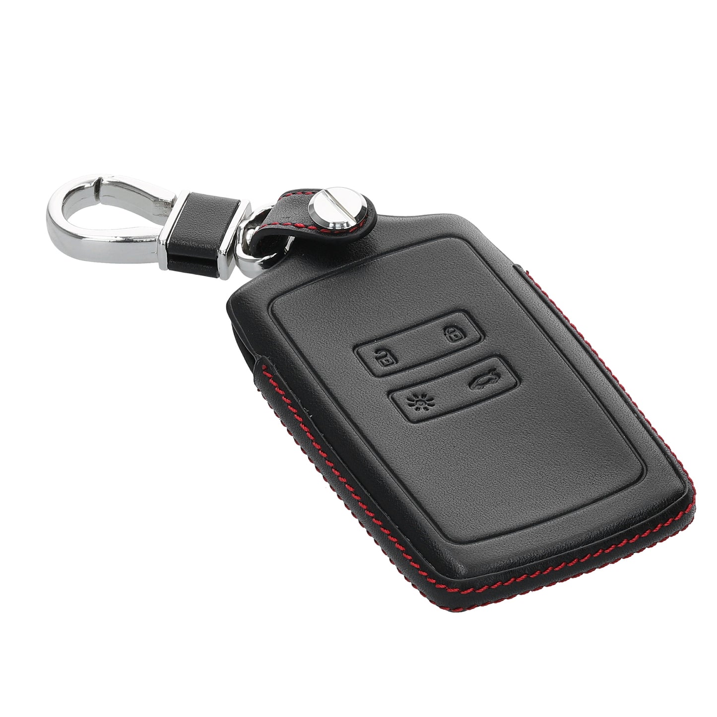 kwmobile Autoschlüssel Hülle kompatibel mit Renault 4-Tasten Smartkey Autoschlüssel (nur Keyless Go) - Schutzhülle