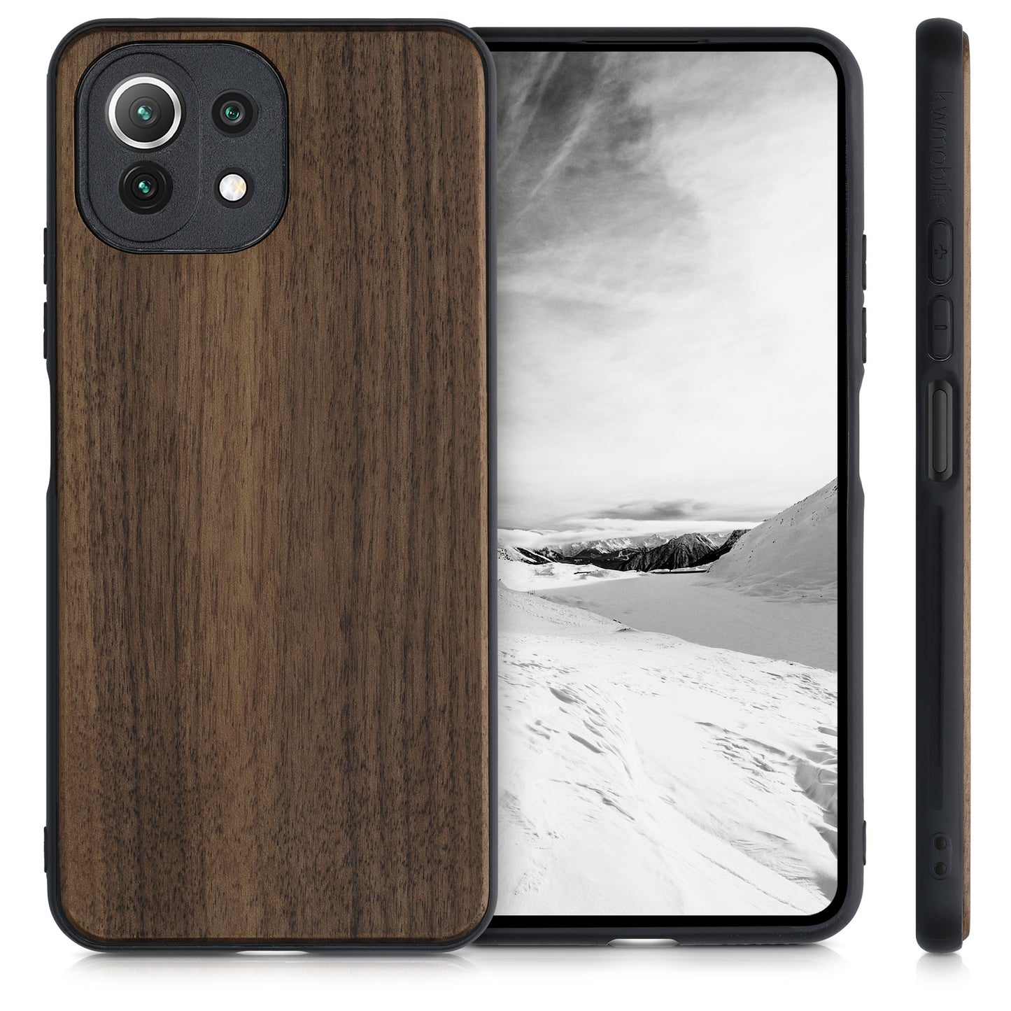 kwmobile Case Compatible with Xiaomi 11 Lite (5G) NE / Mi 11 Lite (5G) - Shockproof Phone Cover - TPU Phone Case