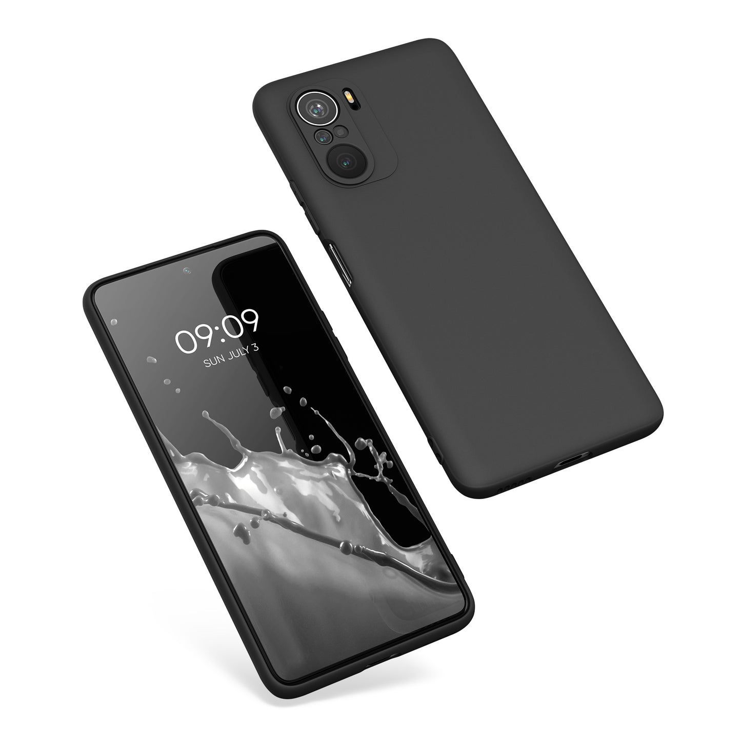 kwmobile Cell Phone Case for Xiaomi Mi 11i - Soft Silicone Phone Case - Protective Cover