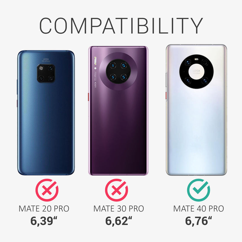 Crystal TPU Case for Huawei Mate 40 Pro Transparent