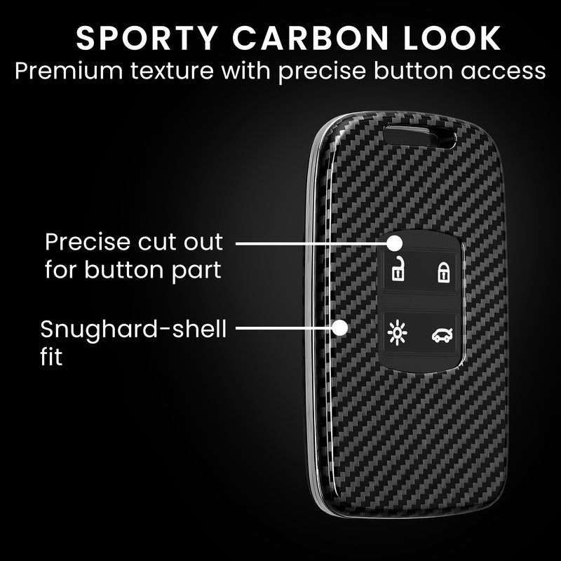 Renault 4-Button Smartkey (Keyless Go only) Car Key Cover