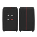 Renault 4-Button Smartkey (Keyless Go only) Silicone Car Key Cover Honeycomb
