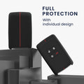 Renault 4-Button Smartkey (Keyless Go only) Silicone Car Key Cover Honeycomb
