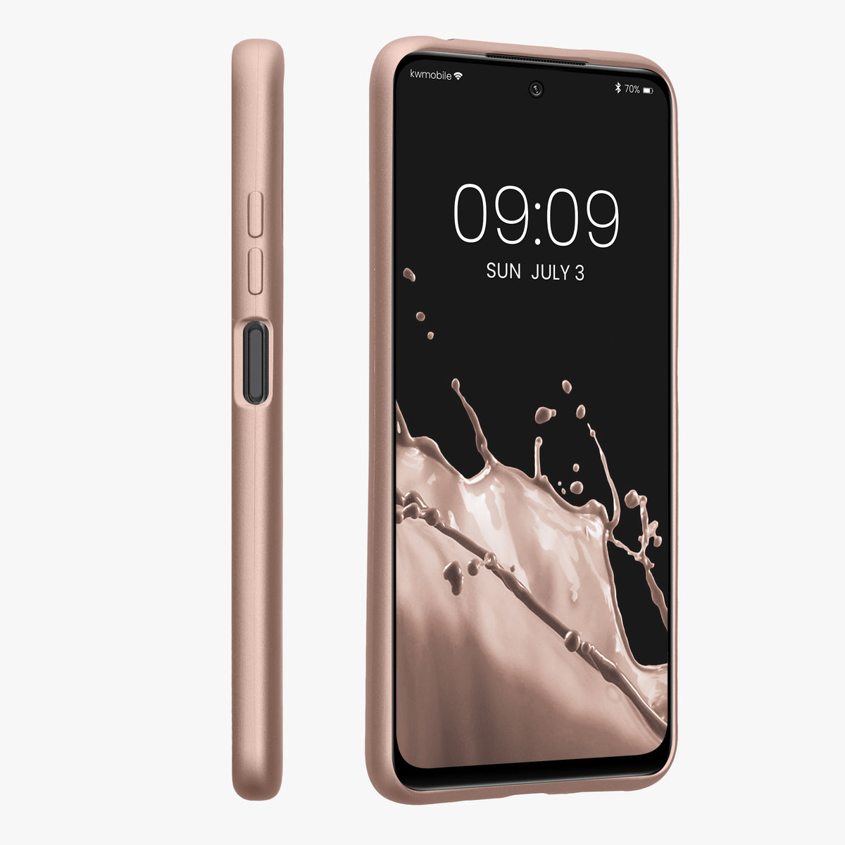 Xiaomi Redmi Note 10 5G Silicone Phone Case Metallic