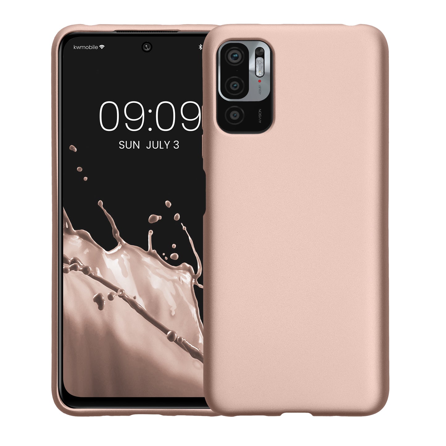 Xiaomi Redmi Note 10 5G Silicone Phone Case Metallic