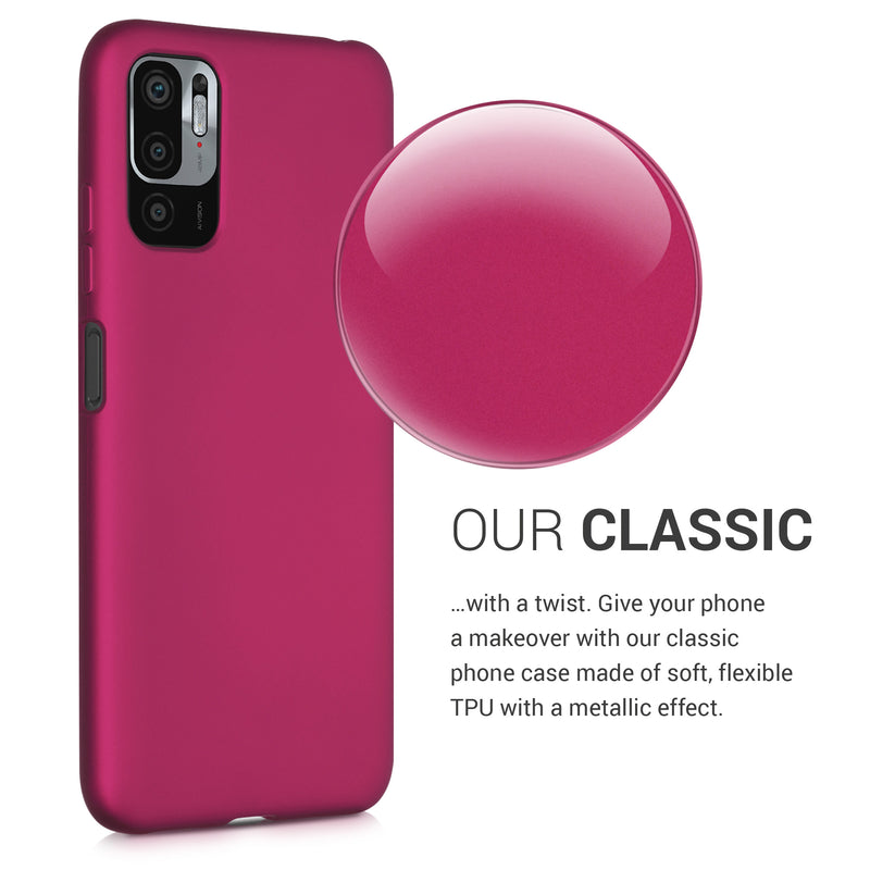 Xiaomi Redmi Note 10 5G Silicone Phone Case Metallic