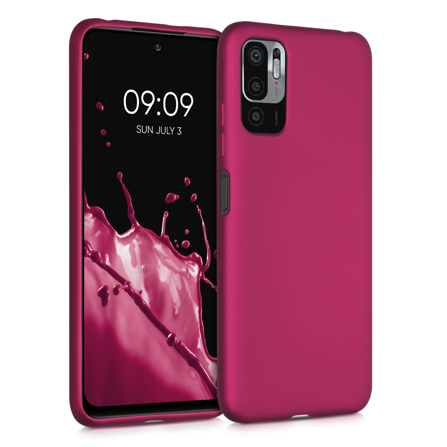 Xiaomi Redmi Note 10 5G Silicone Phone Case Metallic