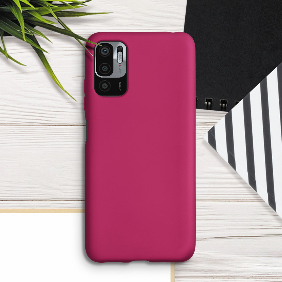 Xiaomi Redmi Note 10 5G Silicone Phone Case Metallic