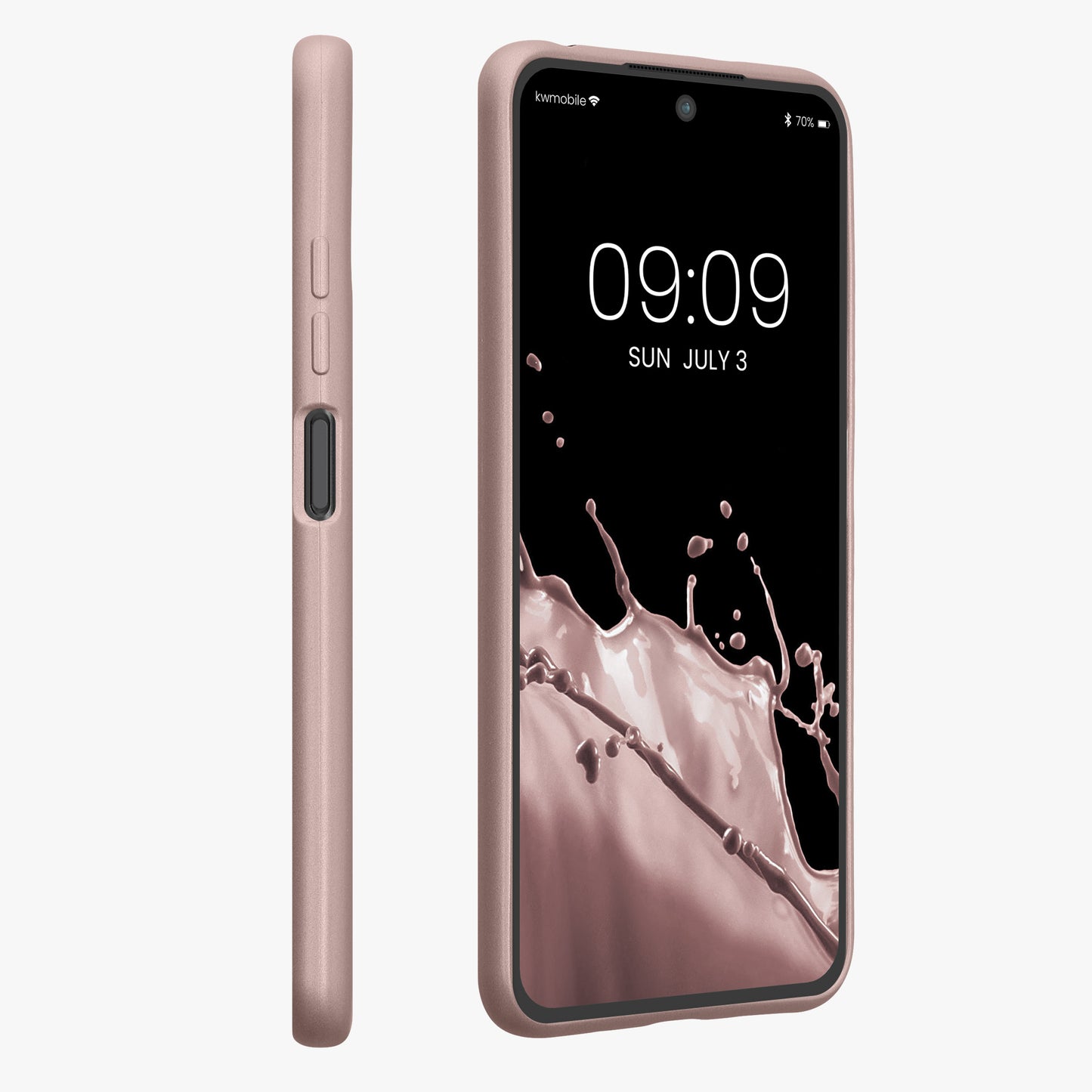 Xiaomi Redmi Note 10 5G Silicone Phone Case Metallic
