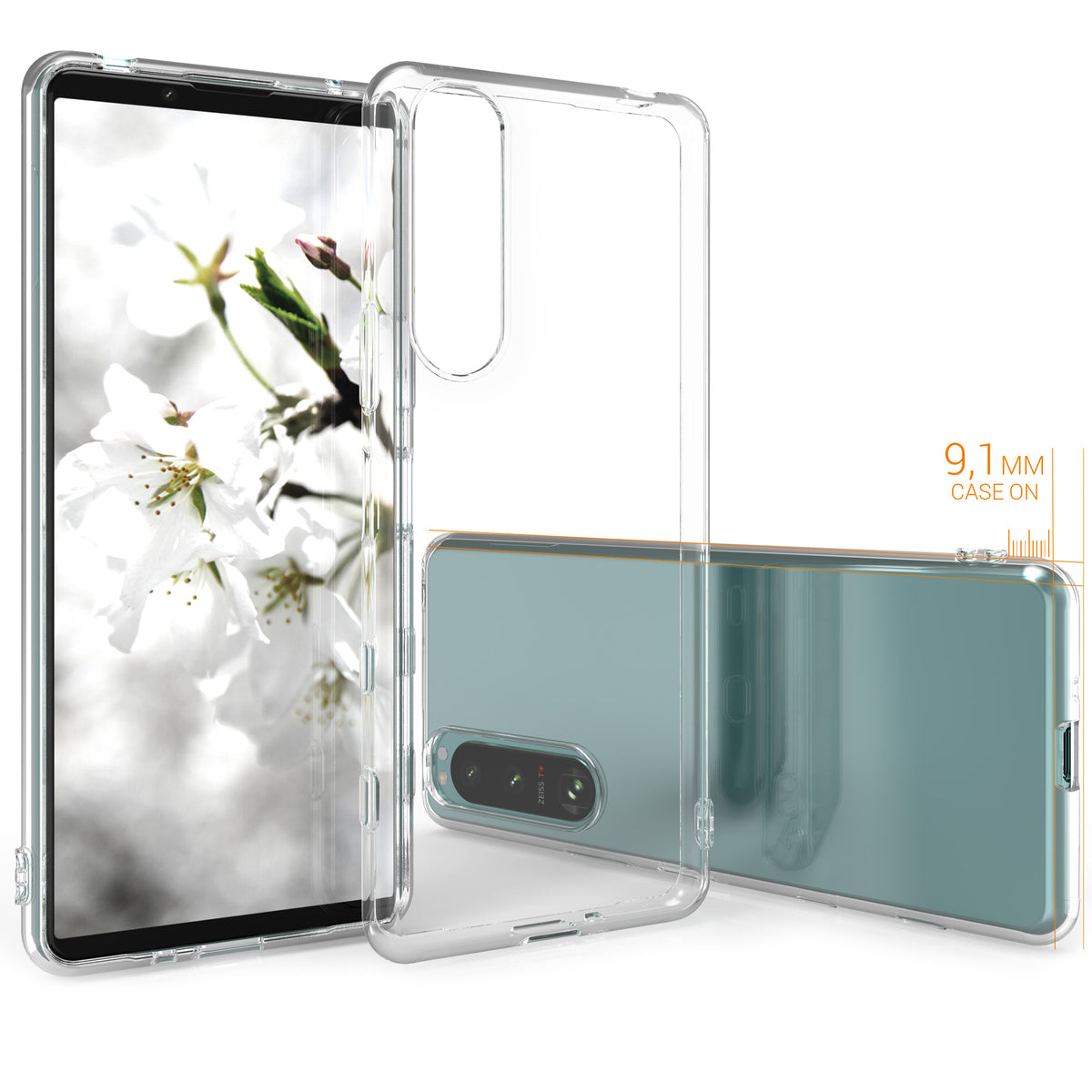 kwmobile Case Compatible with Sony Xperia 5 III Cell Phone Case