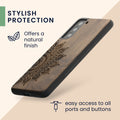 Samsung Galaxy S21 Shockproof Hard Case with TPU Bumper