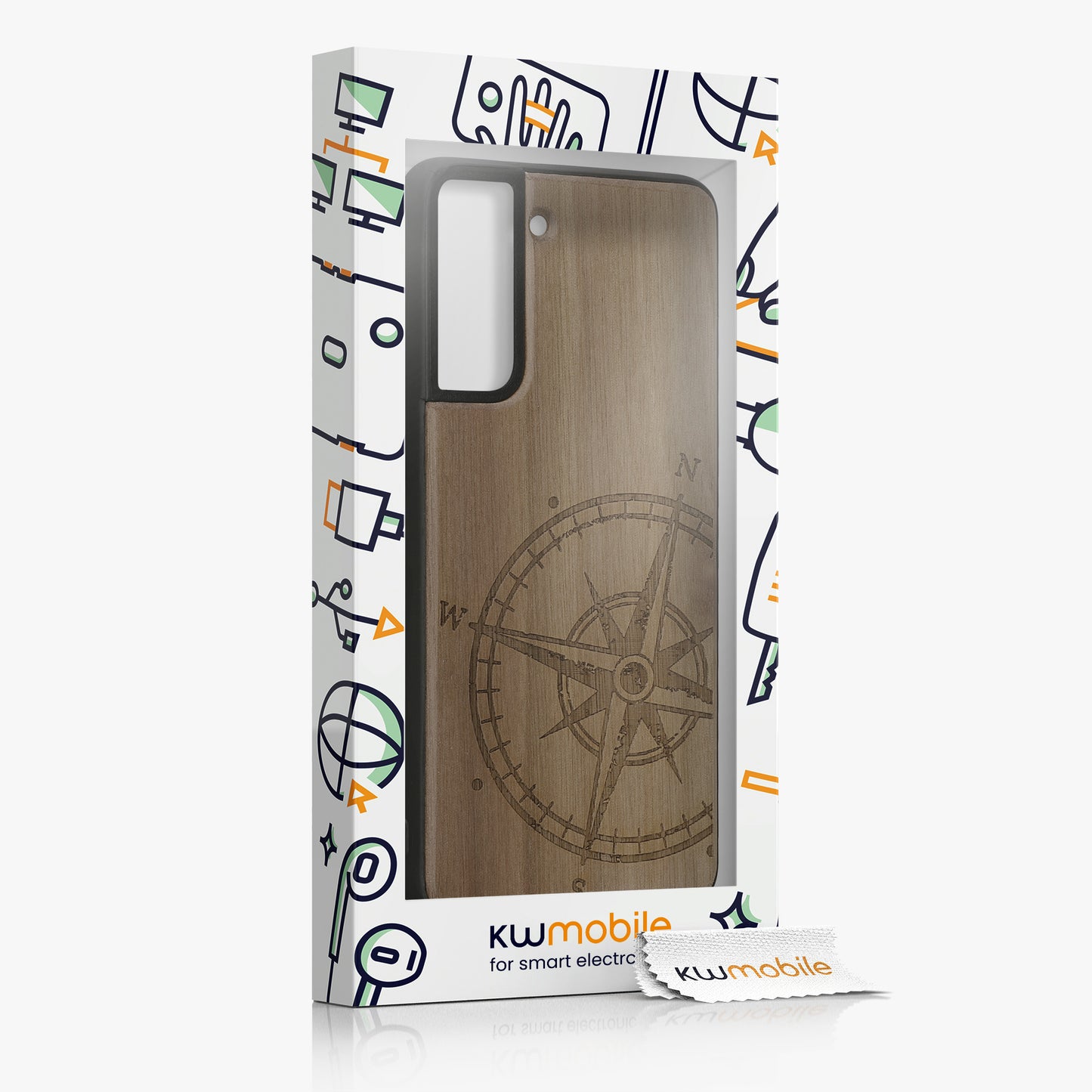 Samsung Galaxy S21 Shockproof Hard Case with TPU Bumper