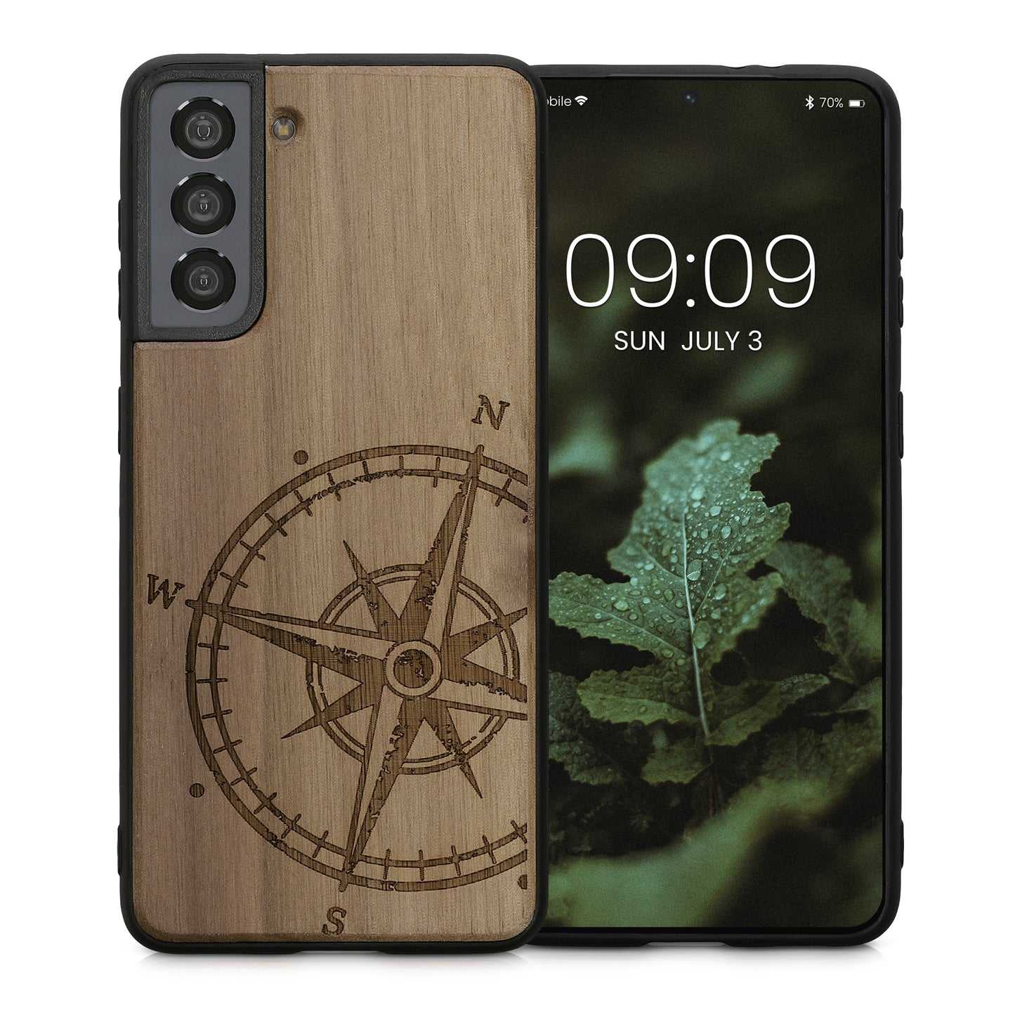 Samsung Galaxy S21 Shockproof Hard Case with TPU Bumper