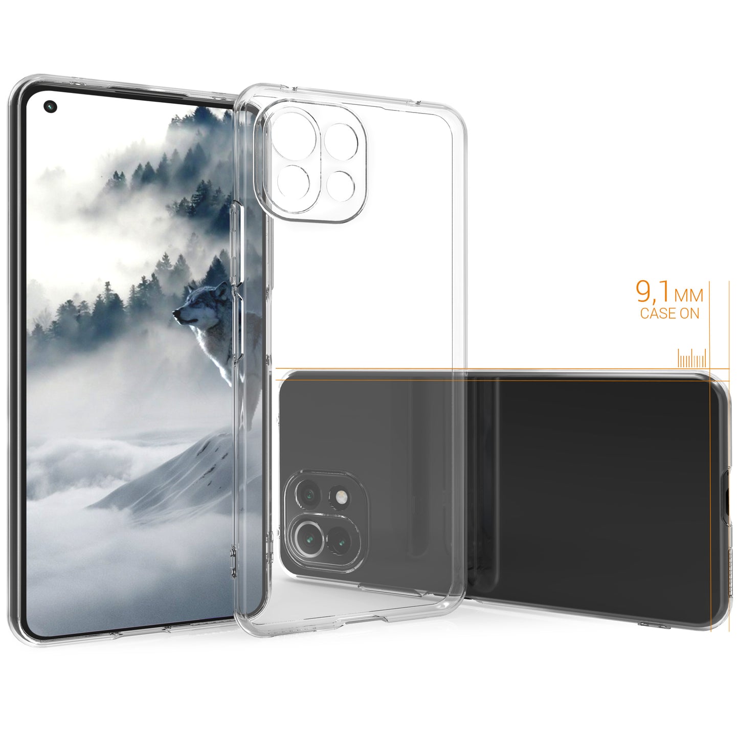 Xiaomi 11 Lite 5G NE / Mi 11 Lite 5G Phone Case Clear
