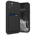 iPhone 12 Pro Max Wallet Case Matt Silicone