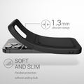 iPhone 12 Pro Max Wallet Case Matt Silicone