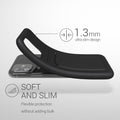iPhone 11 Wallet Case Matte Silicone