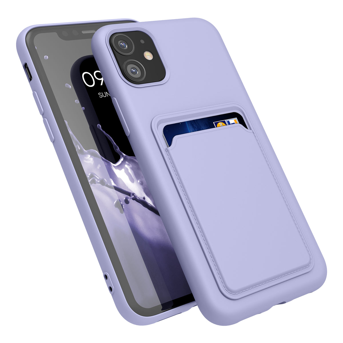 iPhone 11 Wallet Case Matte Silicone