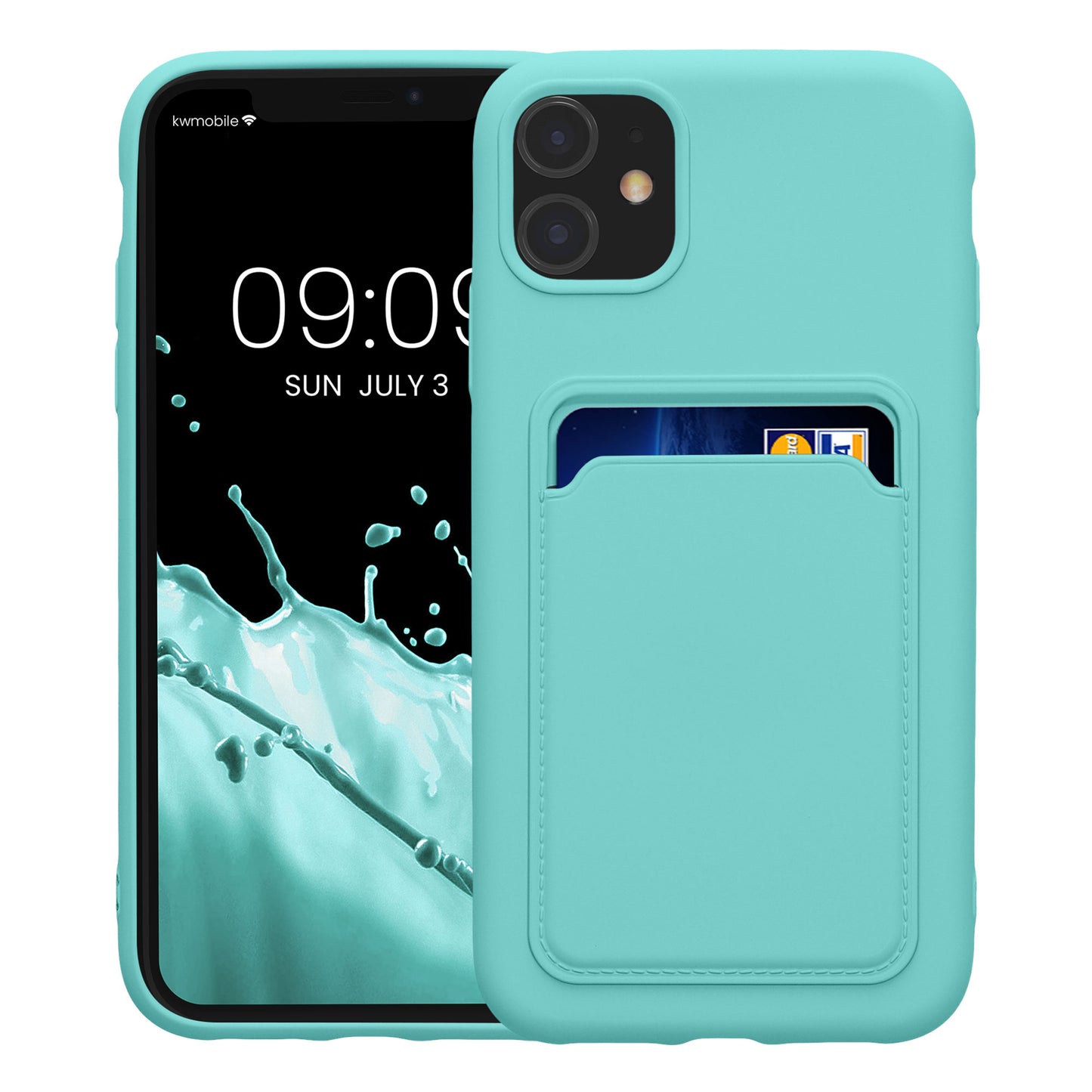 iPhone 11 Wallet Case Matte Silicone
