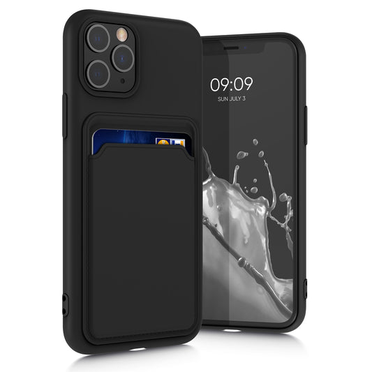 kwmobile Phone Case compatible with Apple iPhone 11 Pro Case with Card Holder