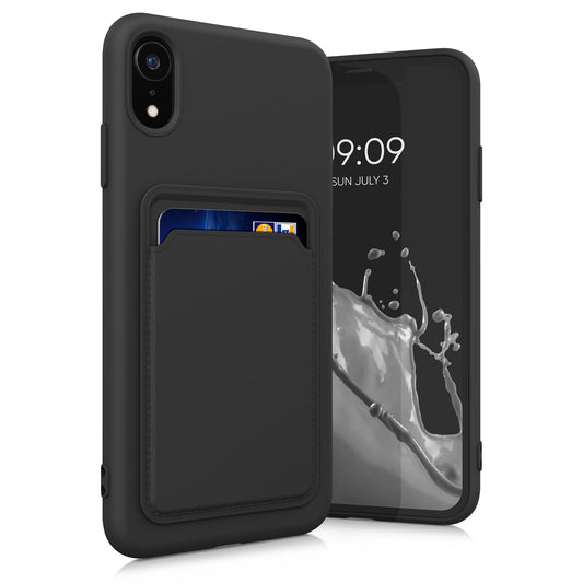 kwmobile Phone Case compatible with Apple iPhone XR Case - Phone Cover with Card Slot