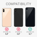 kwmobile Phone Case compatible with Apple iPhone XR Case - Phone Cover with Card Slot