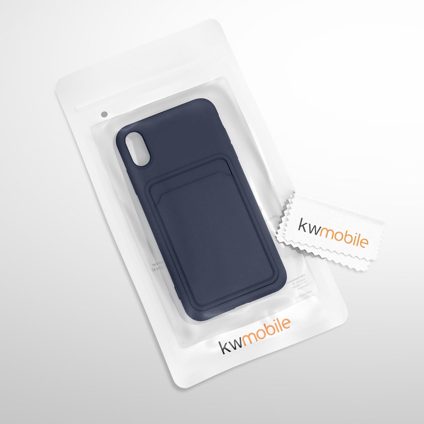 kwmobile Phone Case compatible with Apple iPhone XR Case - Phone Cover with Card Slot