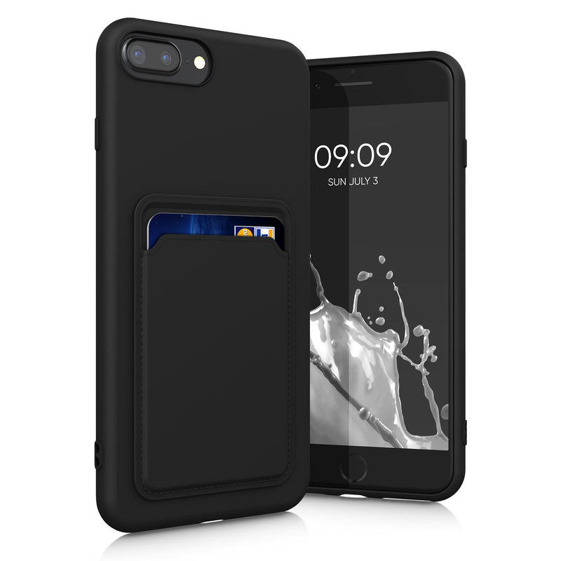 kwmobile Phone Case Compatible with Apple iPhone 7 Plus / iPhone 8 Plus - Phone Cover with Card Slot