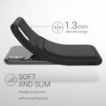 kwmobile Phone Case Compatible with Apple iPhone X Case - Cell Phone Cover with Card Slot