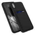 kwmobile Phone Case Compatible with Apple iPhone X Case - Cell Phone Cover with Card Slot